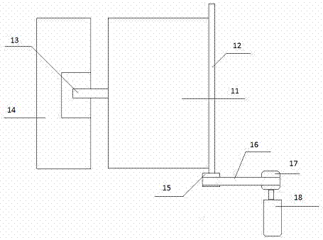 一种种公猪跑步机的圈门的制作方法与工艺