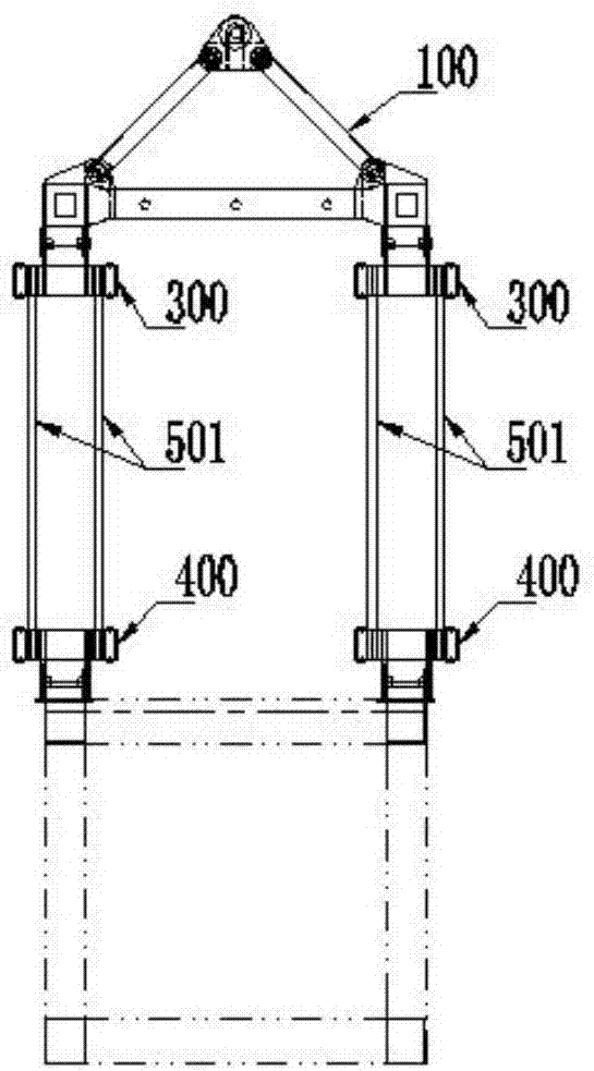 一种大跨度钢梁吊装吊具及其吊装钢梁的方法与流程