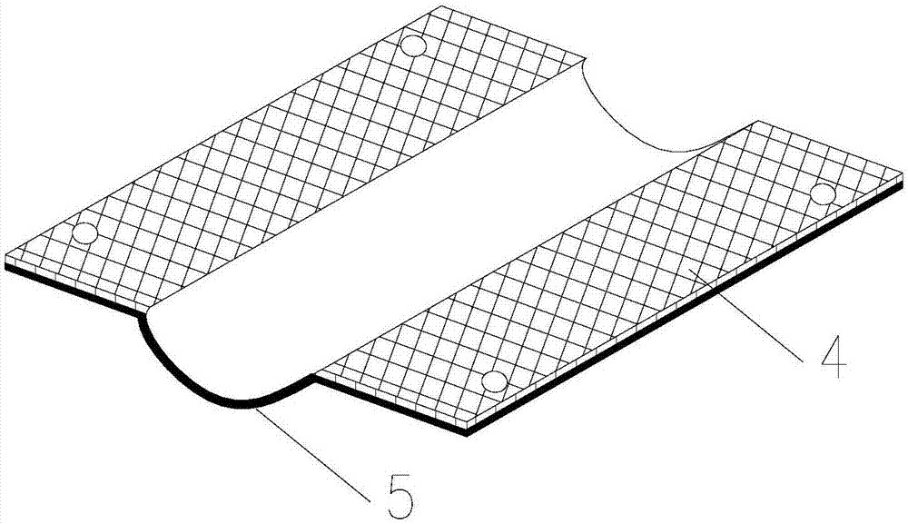 一种Ω型半透水排水管的制作方法与工艺