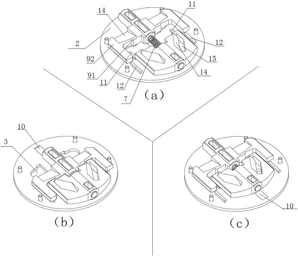 一种杠杆式单孔自锁安全门装置的制作方法