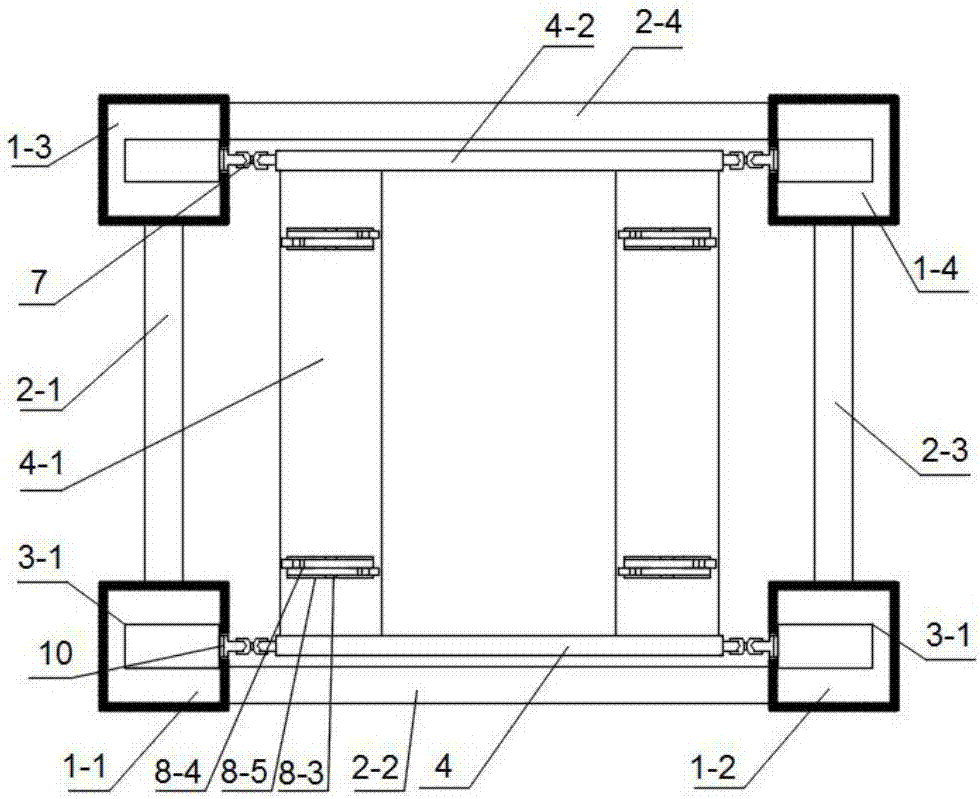 一种汽车维修用倾斜式升降架的制作方法与工艺