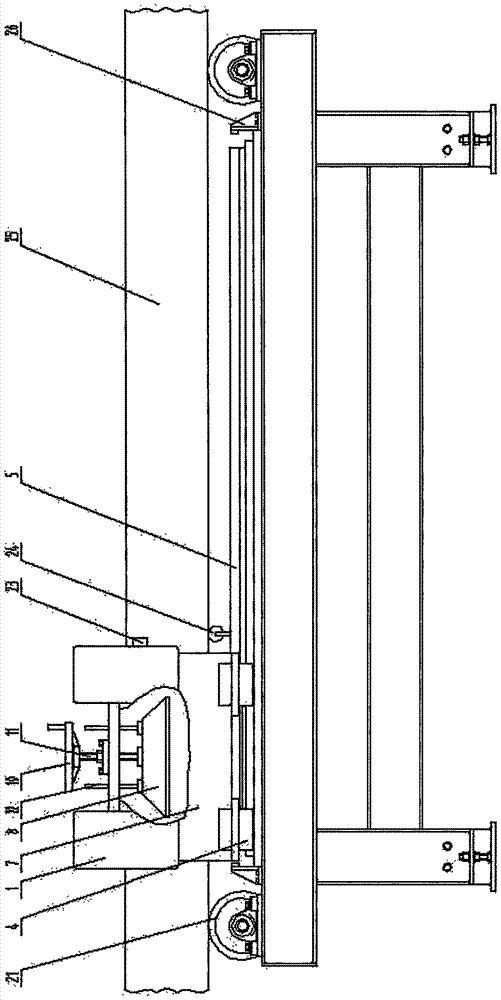 U型钢管端口矫形装置的制作方法