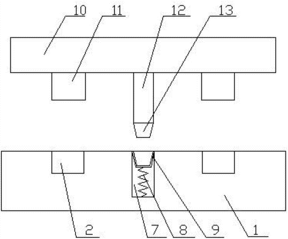 一种带顶起机构的连续拉伸模具的制作方法