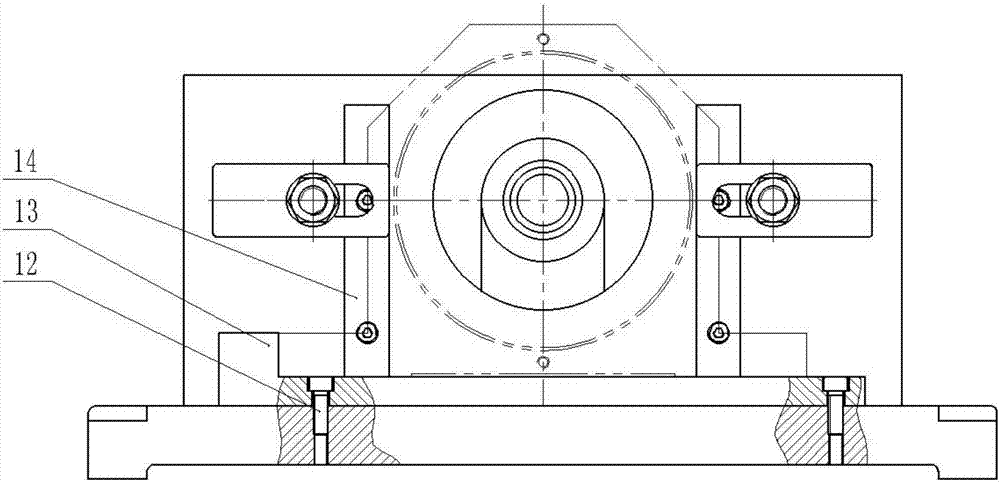 用于镗轴承座安装孔的夹具的制作方法与工艺