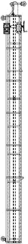 伸缩补给滑梯的制作方法与工艺