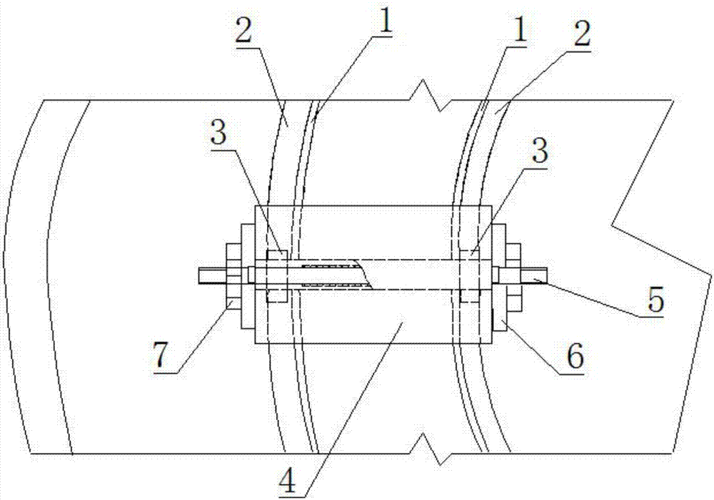 一种弧形挑檐反梁模具的制作方法与工艺