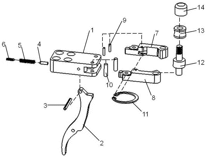 一种改进型弹弓散放器的制作方法与工艺