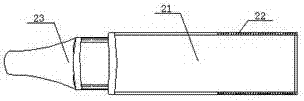 一种带托体温计及其盖帽的制作方法与工艺