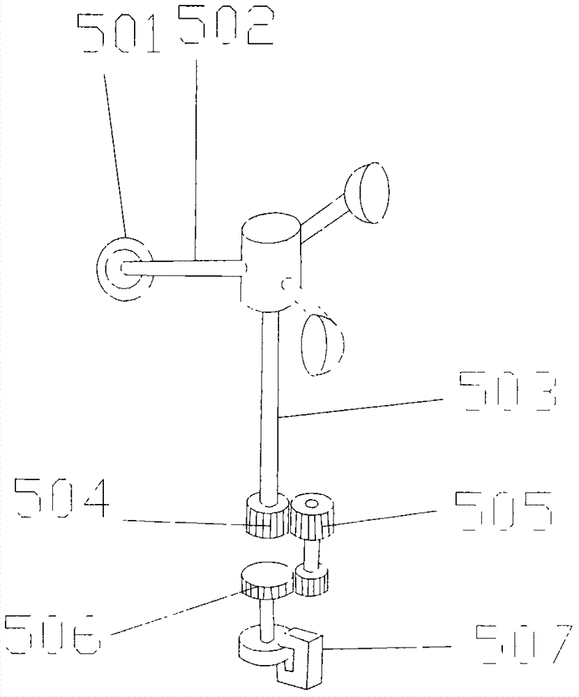 一种体育专用定向风速仪的制作方法