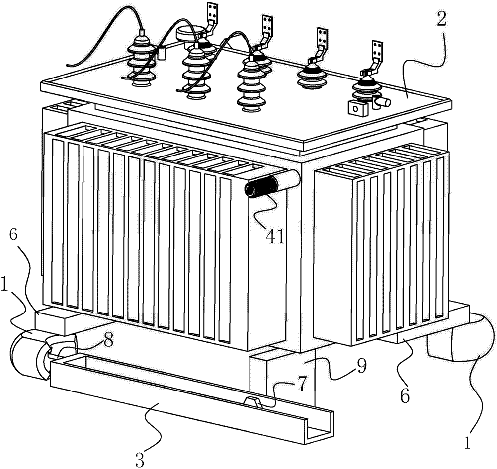 高压变压器固定架的制作方法