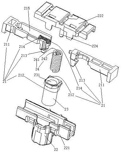 模块化的插头分离机构的制作方法与工艺