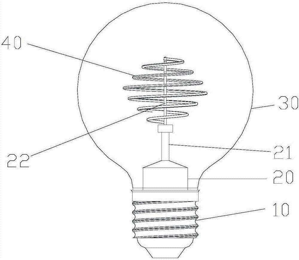 led灯泡的制作方法