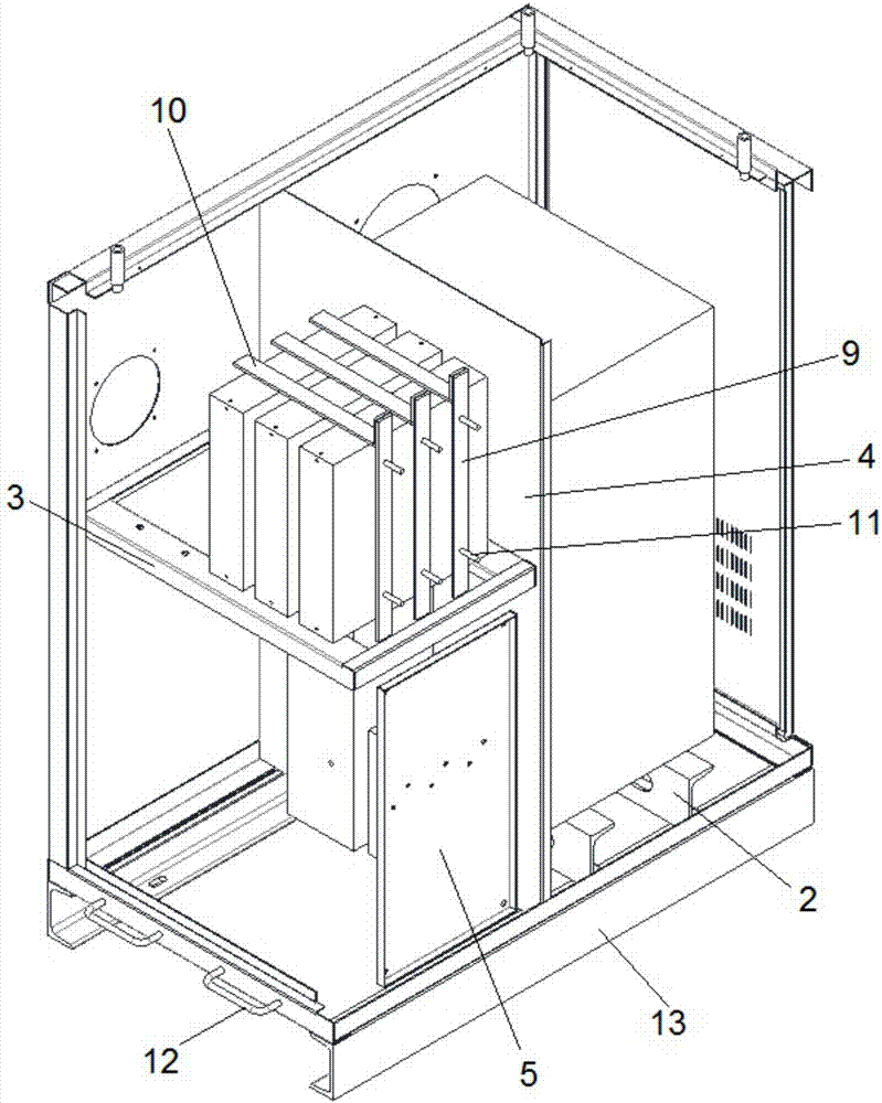 一种SVG与无源混合补偿装置安装柜的制作方法