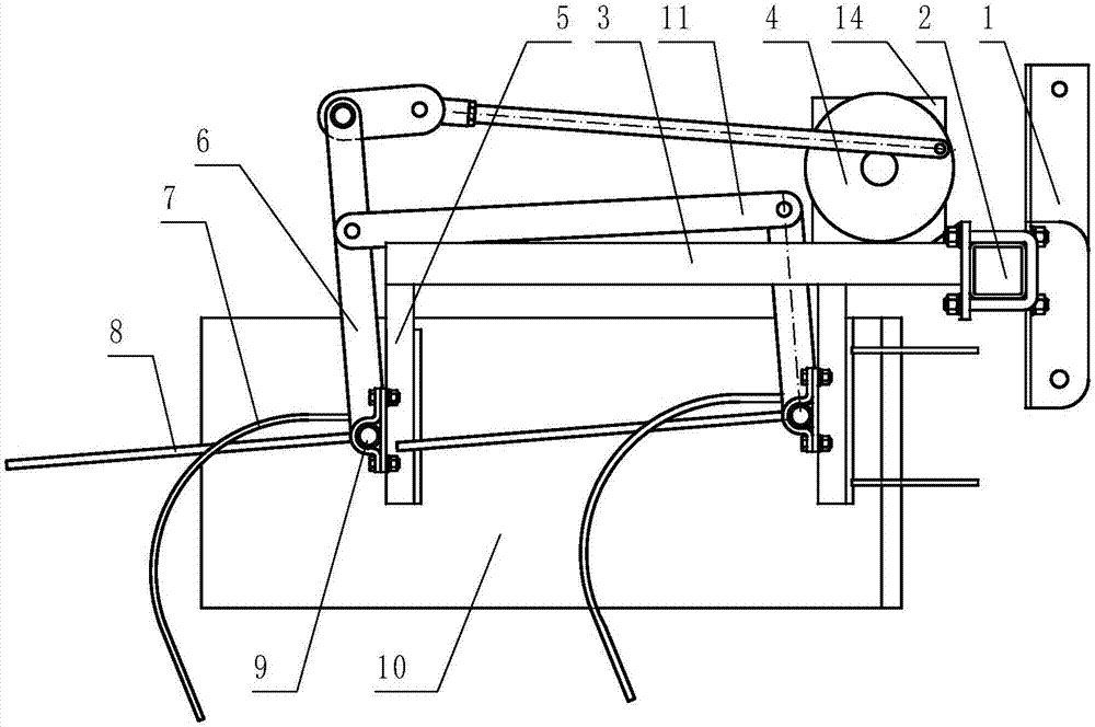自卸式立杆搂膜机的制作方法与工艺