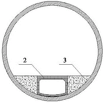 一种单洞双线复合衬砌盾构隧道内部结构的施工方法与流程