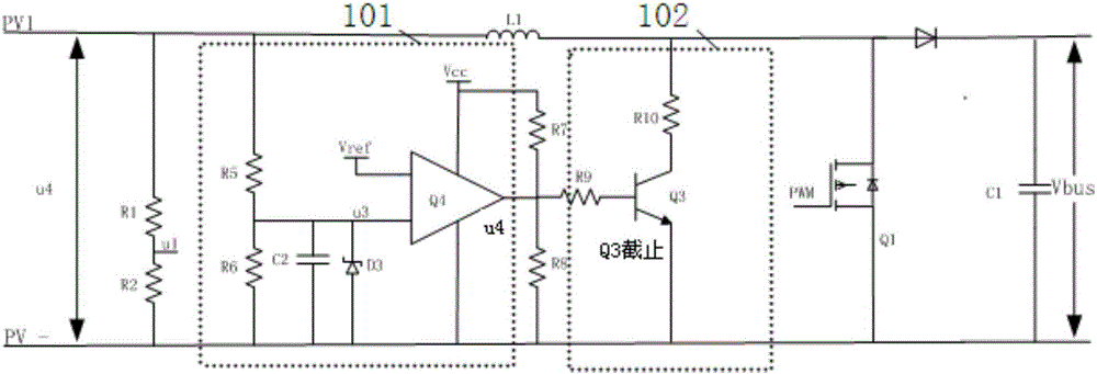 一种多路MPPT光伏逆变器浮压处理电路的制作方法与工艺