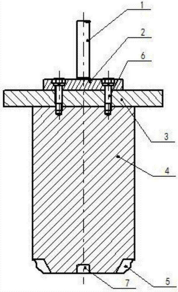 一种锥齿轮模具的齿形铜电极定位装置的制作方法