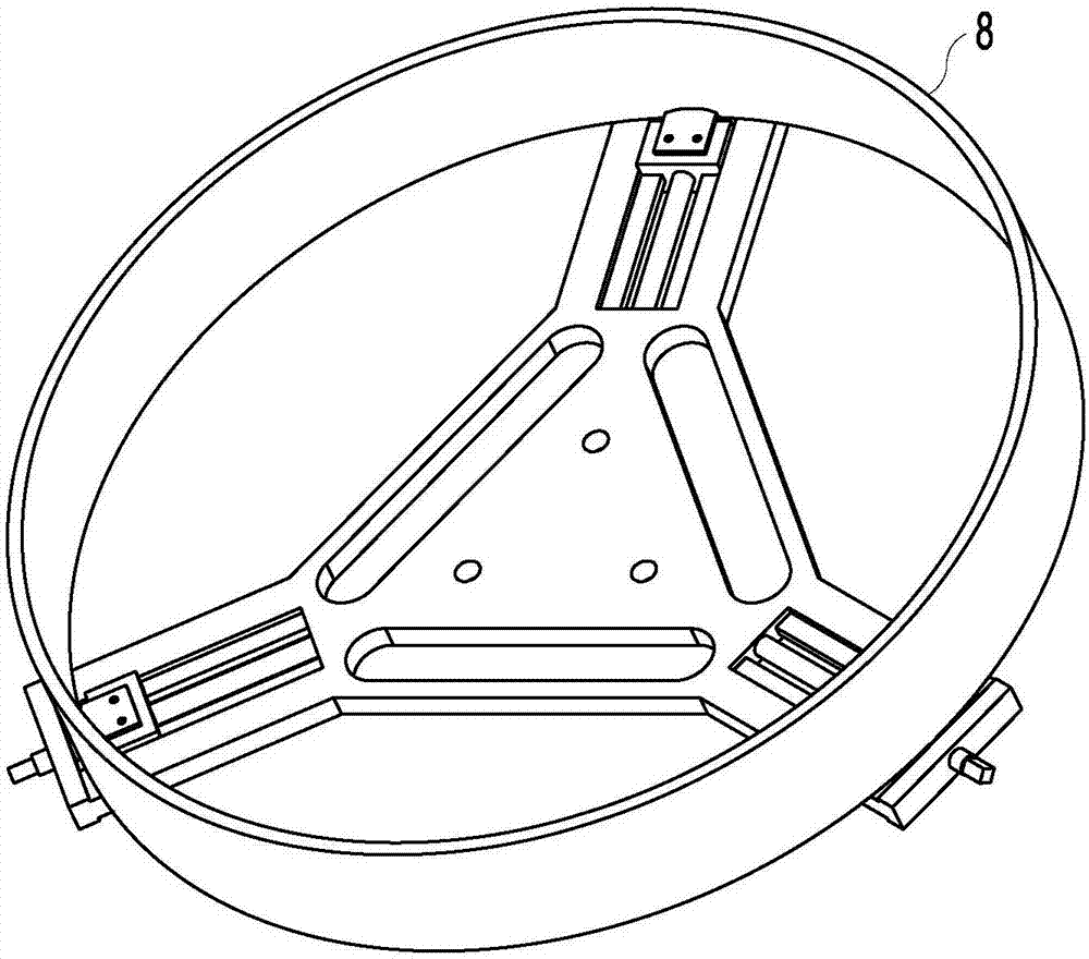 低压轮毂毛坯三点定位工装的制作方法