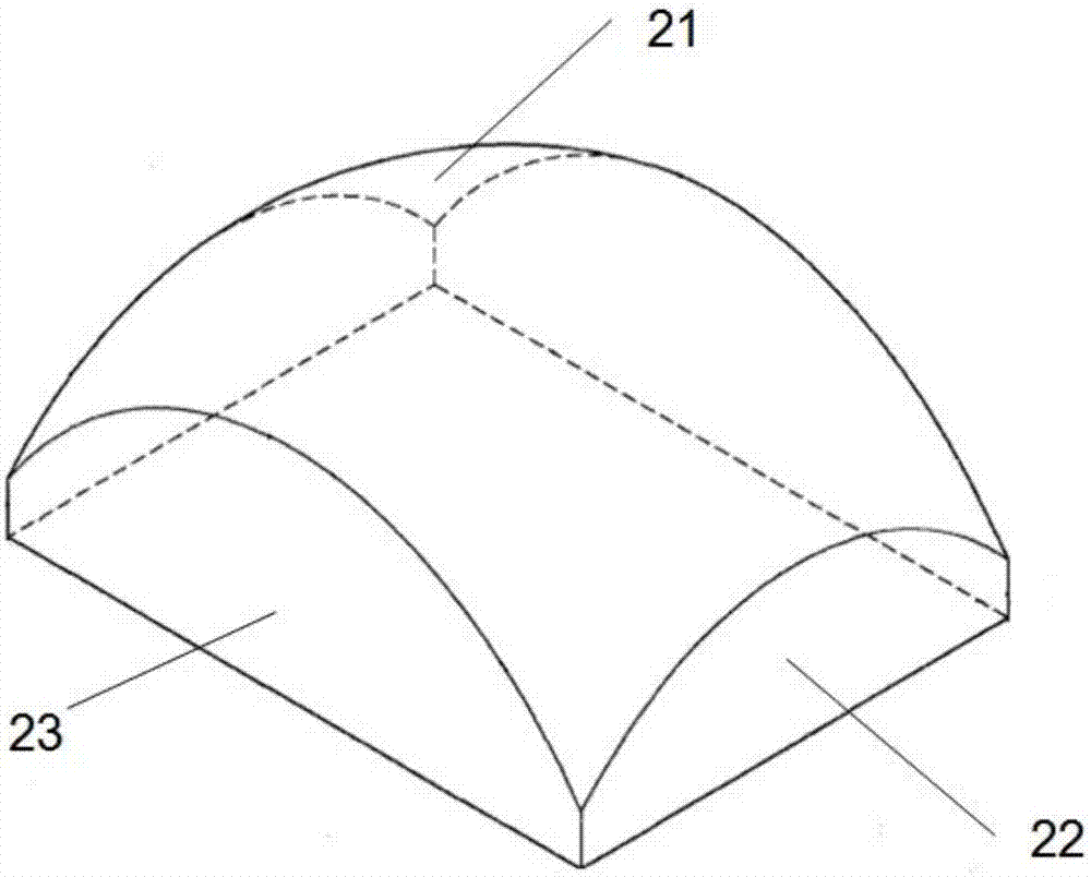 一种具有双锥形棱镜结构的导光板的制作方法