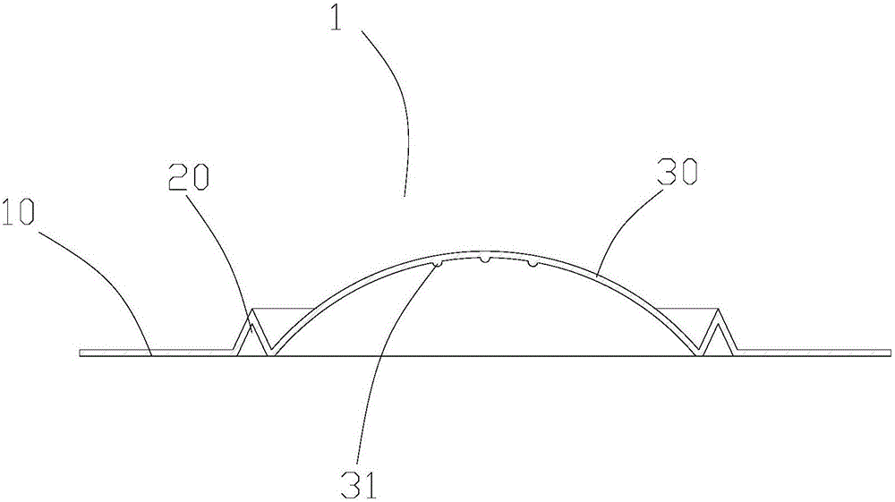 一种金属弹片按键及包装体的制作方法与工艺