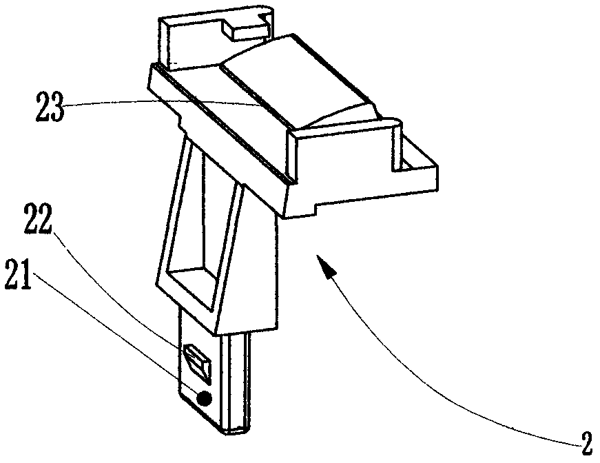 一种供线卡簧安装的变频压缩机电机绕线架组件的制作方法与工艺