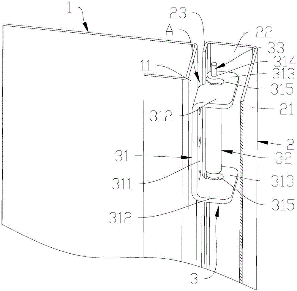 机柜及柜门铰链结构的制作方法与工艺