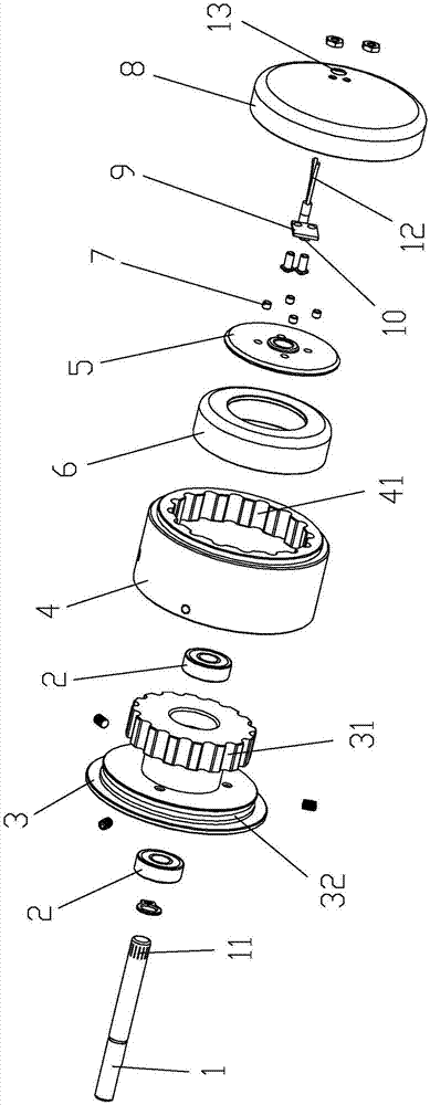 一种磁滞制动器的制作方法