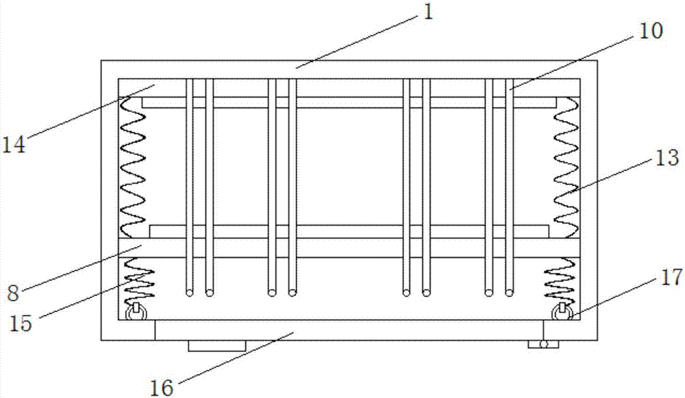 一种餐厅用餐具摆放消毒柜的制作方法