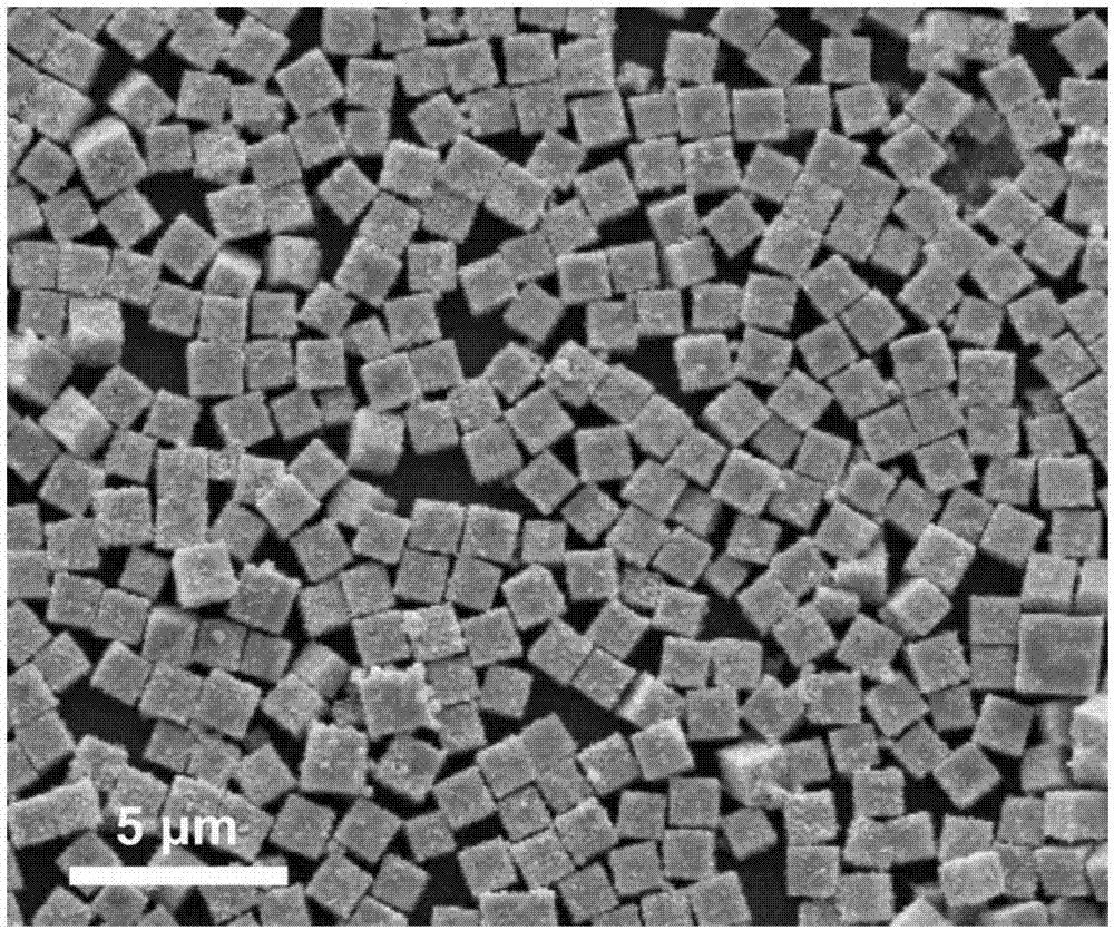 一种锡酸锌纳米立方体或纳米片材料的制备方法与流程