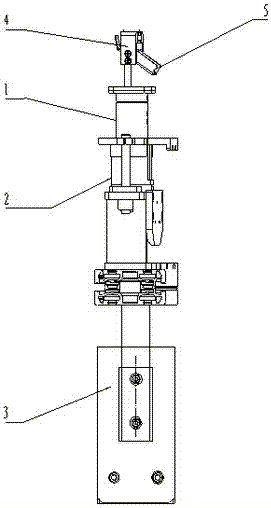 一种微型固推发动机用螺纹连接底座的自动拆卸装置的制作方法