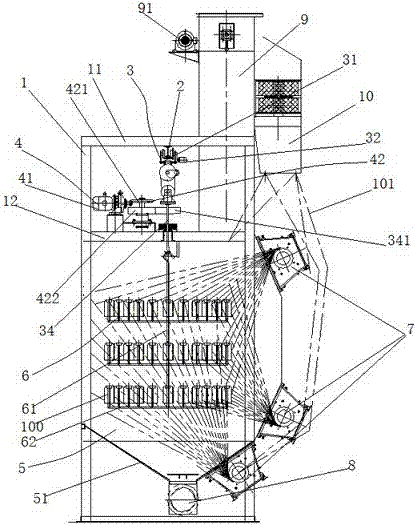 一种深拉深工件工序间表面处理装置的制作方法