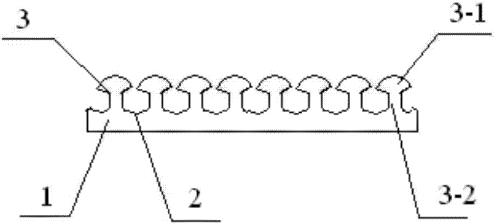 一种用于泳池四周地面的防滑砖的制作方法