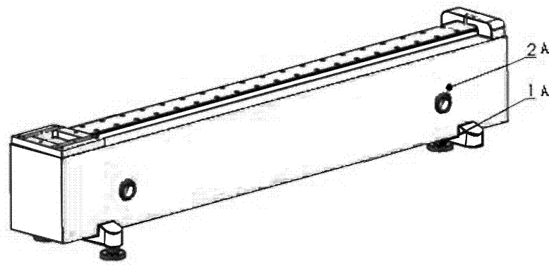 大理石光栅测长机的制作方法