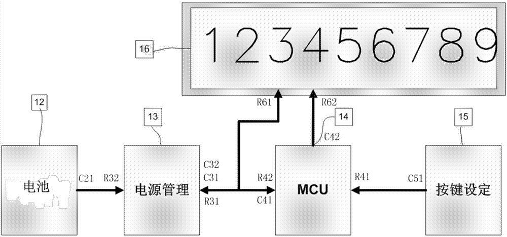 一种汽车临时停车牌显示装置的制作方法