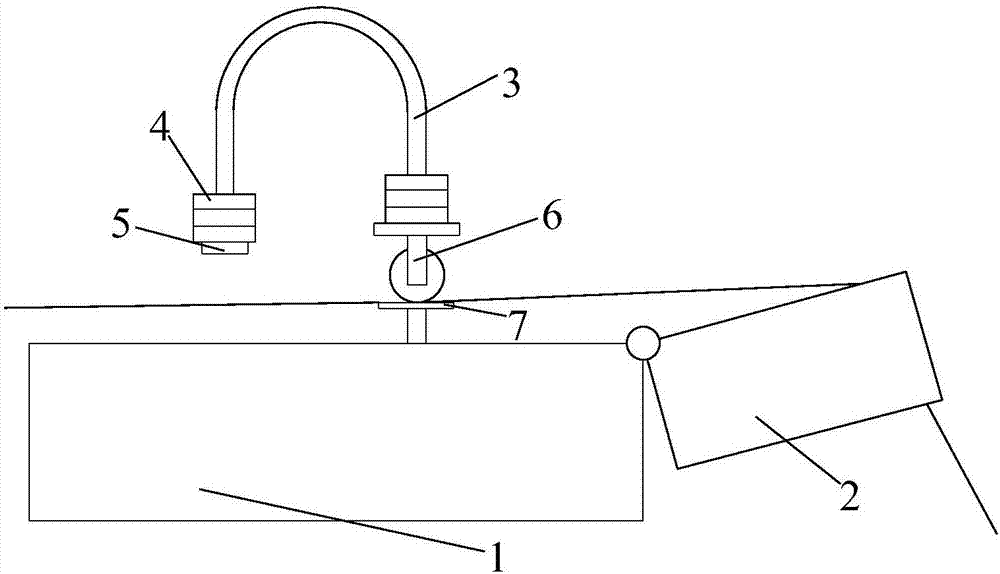 一种纱道配重压线结构的制作方法