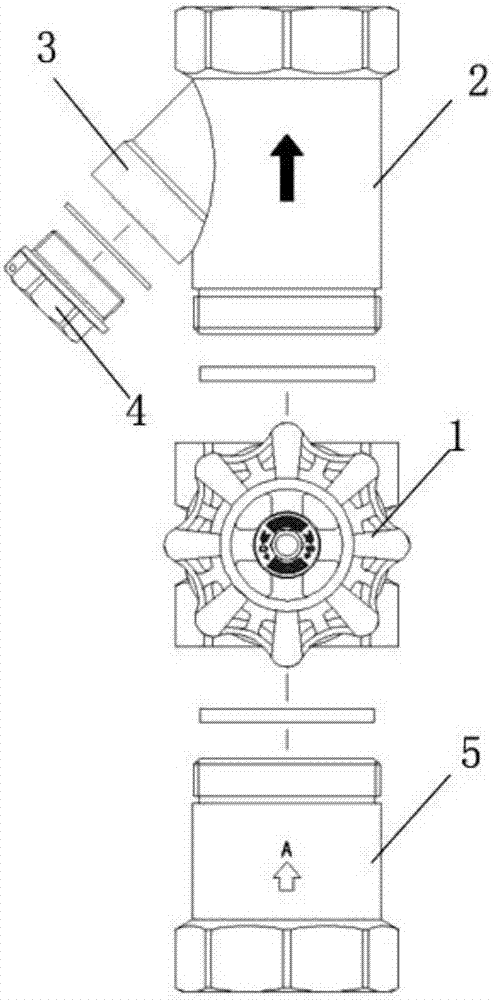 防滴漏止回排污多功能一体阀的制作方法