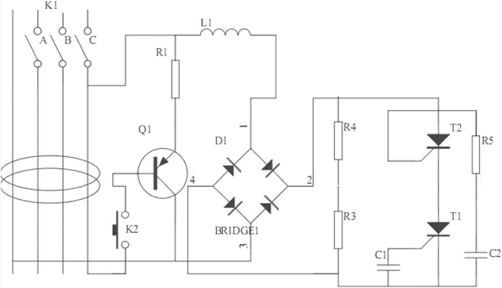 背景技术:漏电断路器(residual current circuit-breaker)电路中漏电