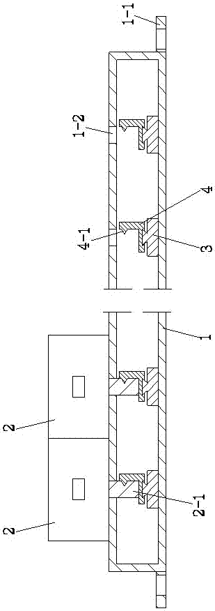 一种电源防雷器与防雷模块的连接结构的制作方法
