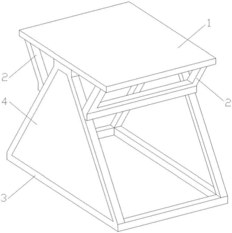 一种多功能桌椅结构的制作方法