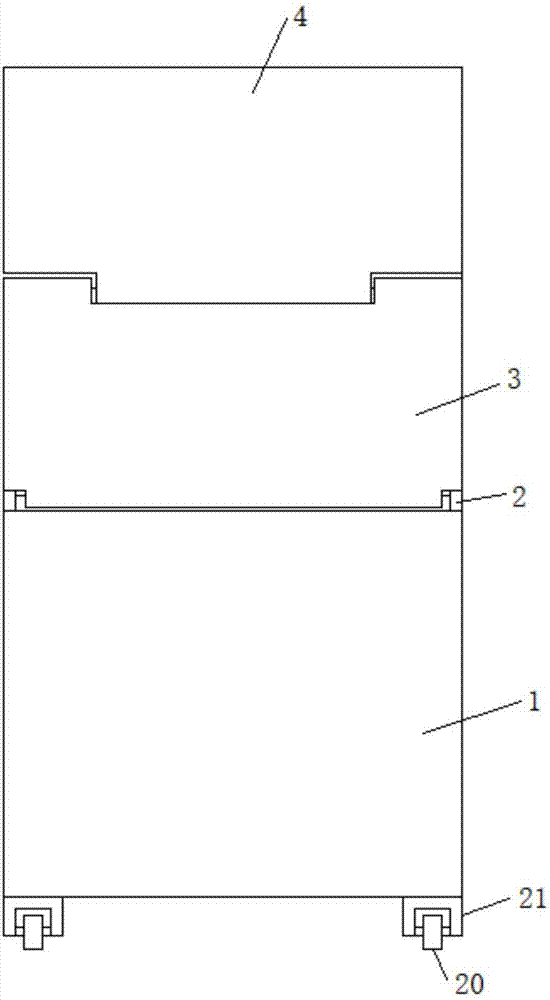 一种会计用手工实训桌的制作方法