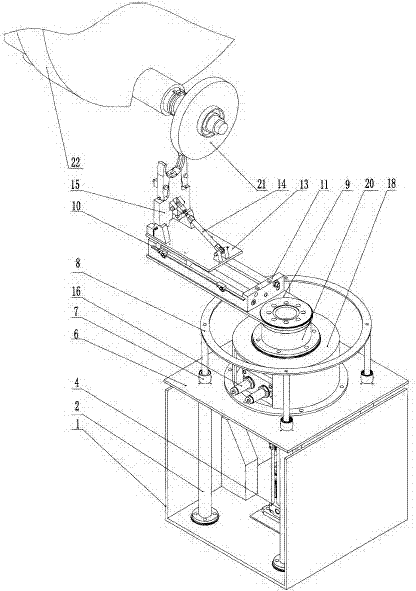 气动式立卧复合自动换砂轮机械手的制作方法