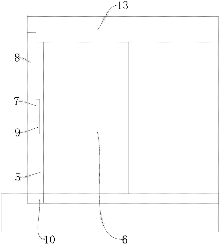 一种具有侧向易分离装置的木塑踢脚线用塑胶模具的制作方法