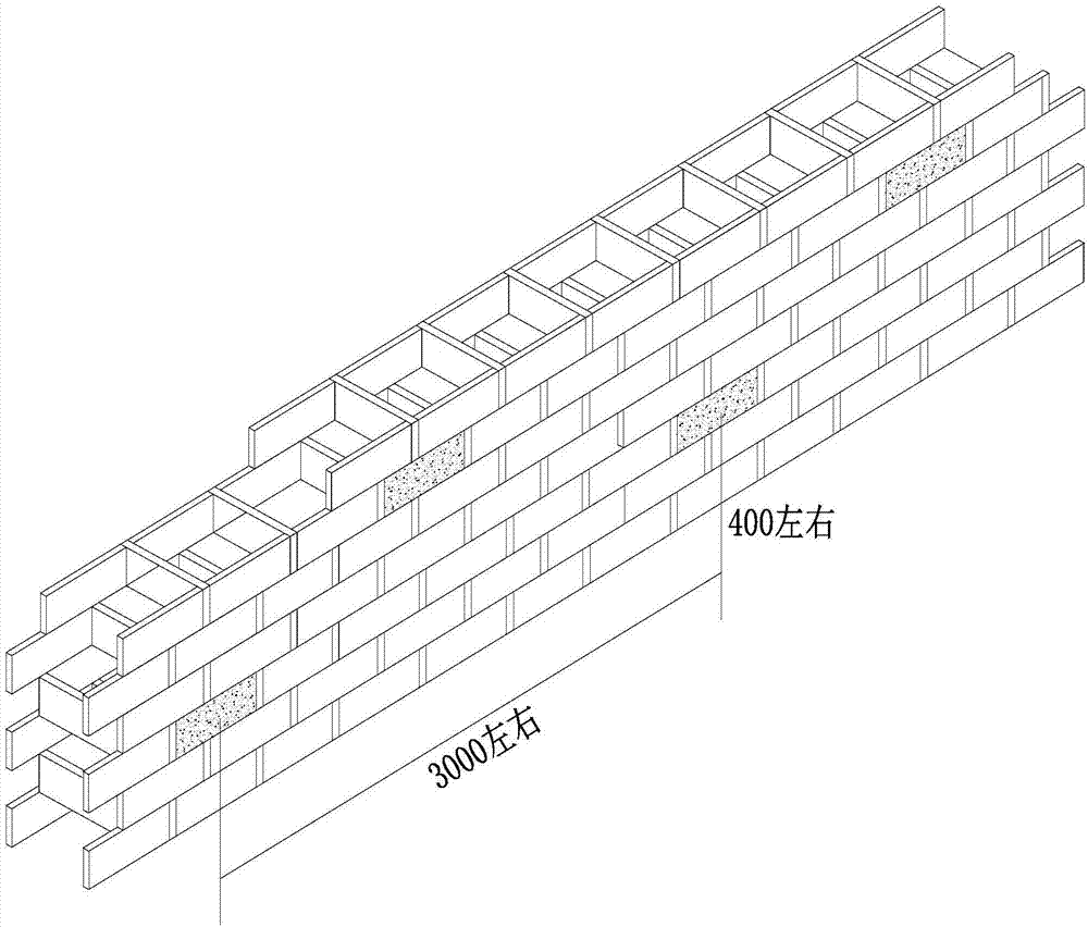 一种发泡混凝土轻质材料及填充传统空斗墙体施工方法与流程