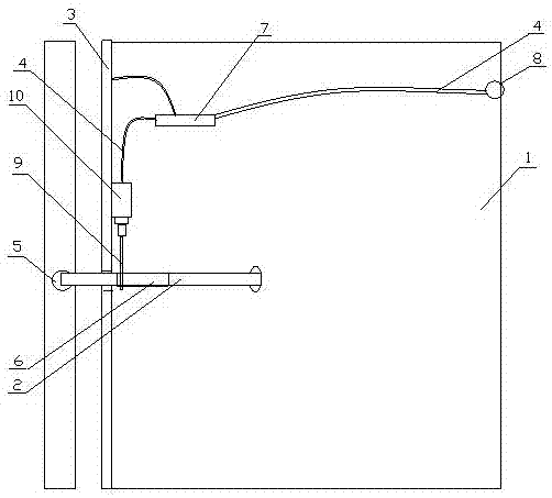 插钎式汽车缓开车门的制作方法