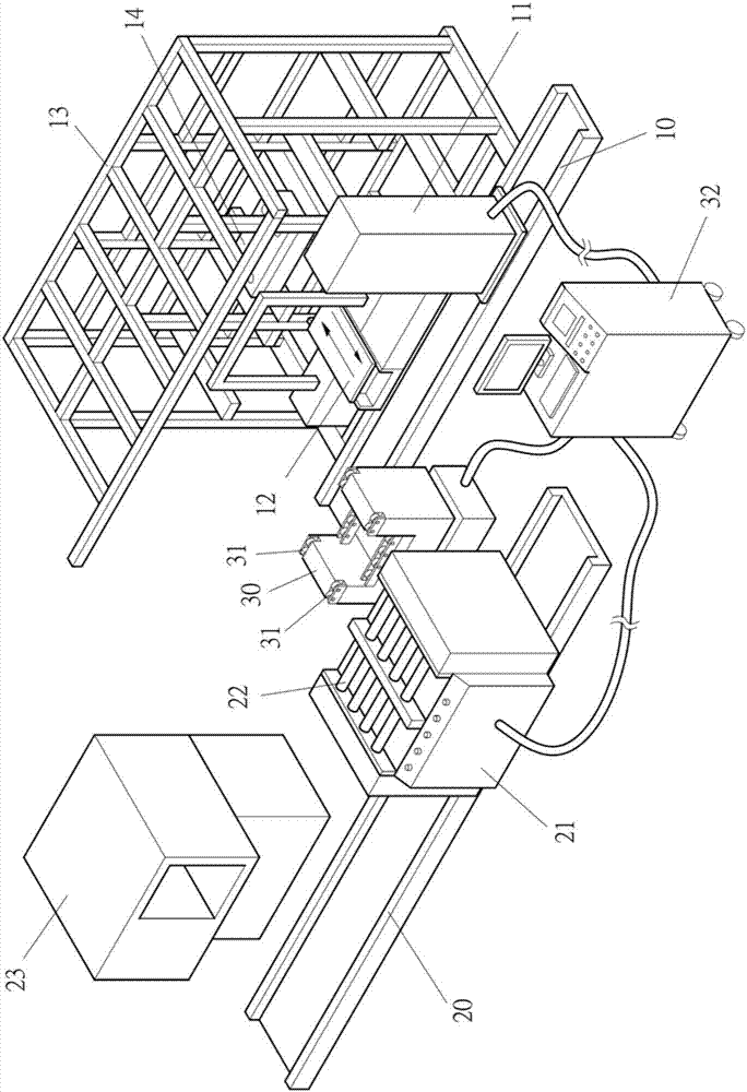 模具仓储及取用自动化装置的制作方法