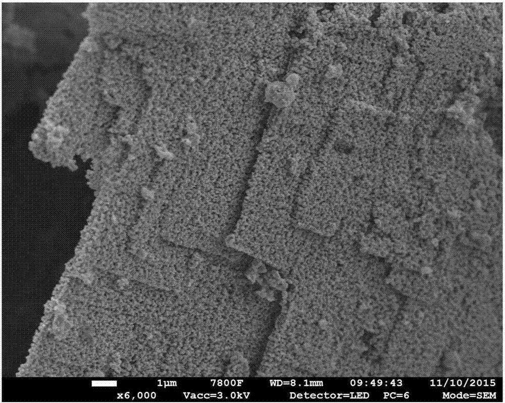 一种纳米立方体堆积层状介孔FeMoO4固体材料的制备方法与流程