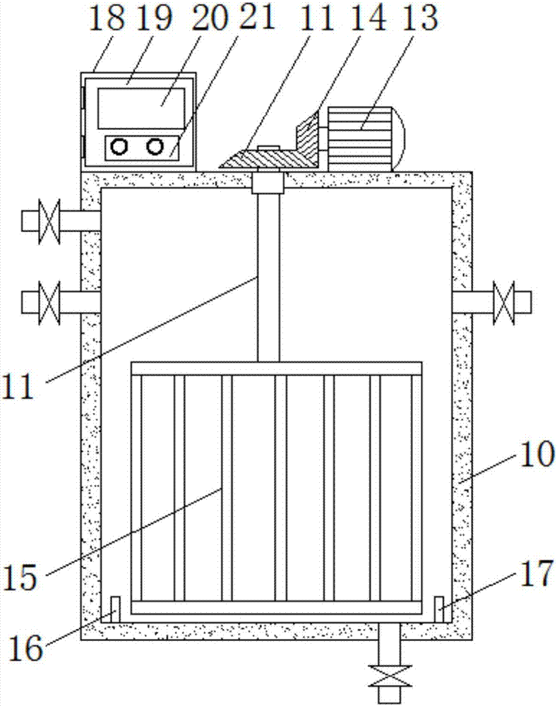 一种印刷冲版机水液循环处理系统的制作方法