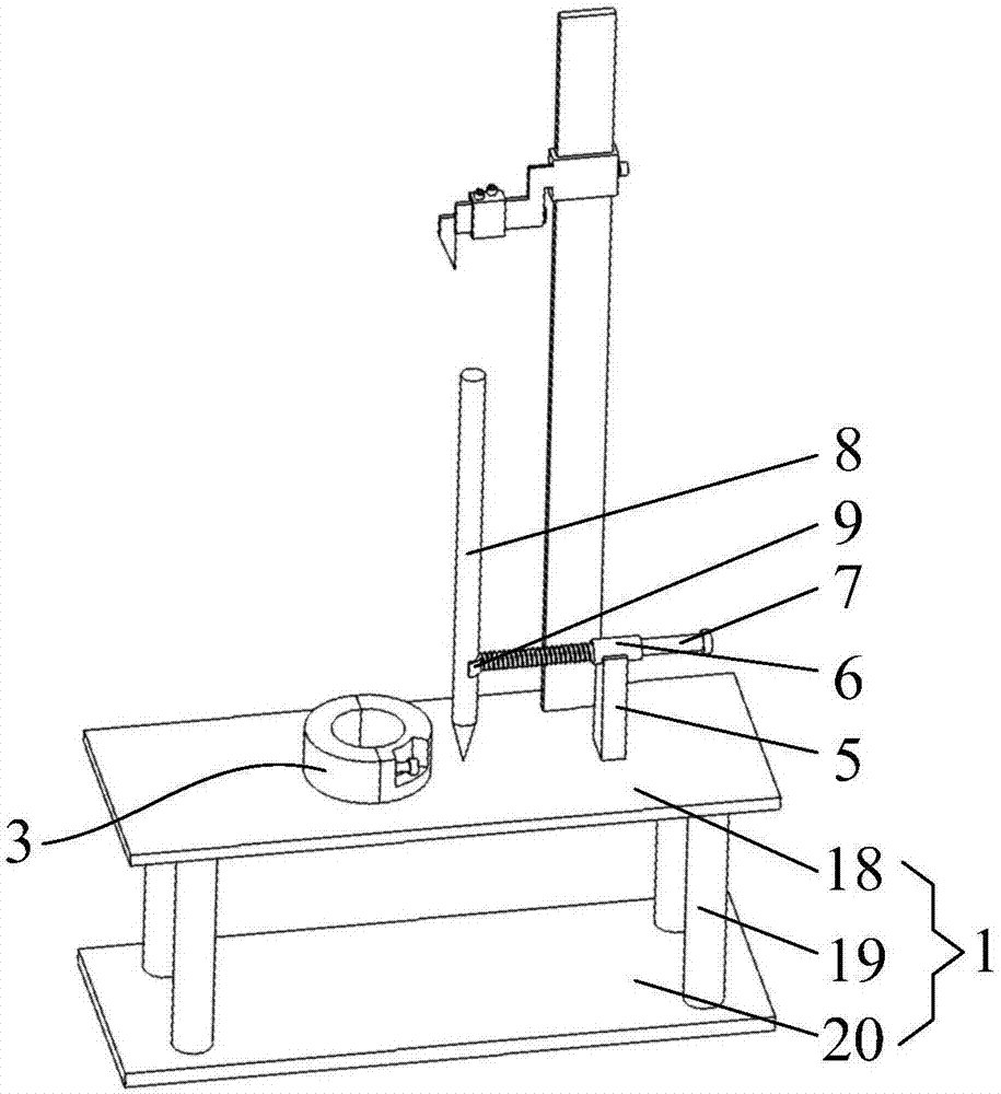 支柱式悬架检测装置的制作方法