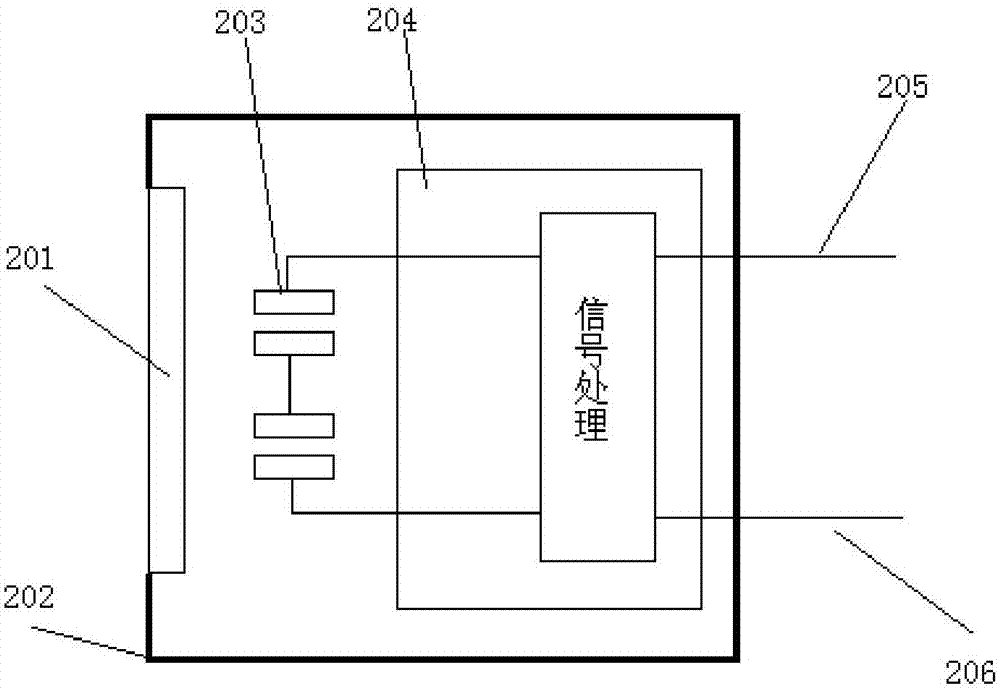 用于热释电红外人体感应器的箝位装置及感应器的制作方法