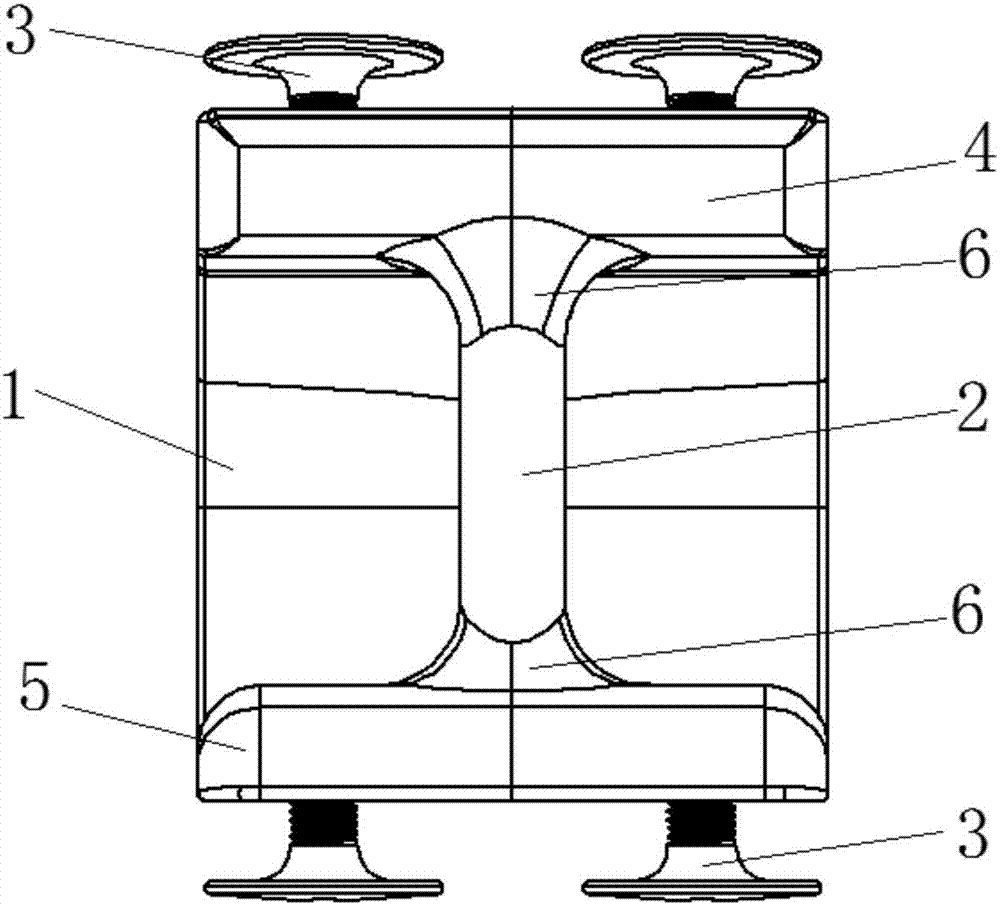 水滑梯载具安全加固型拉手及其水滑梯载具的制作方法